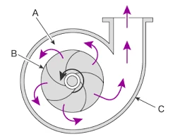 radial fan impeller